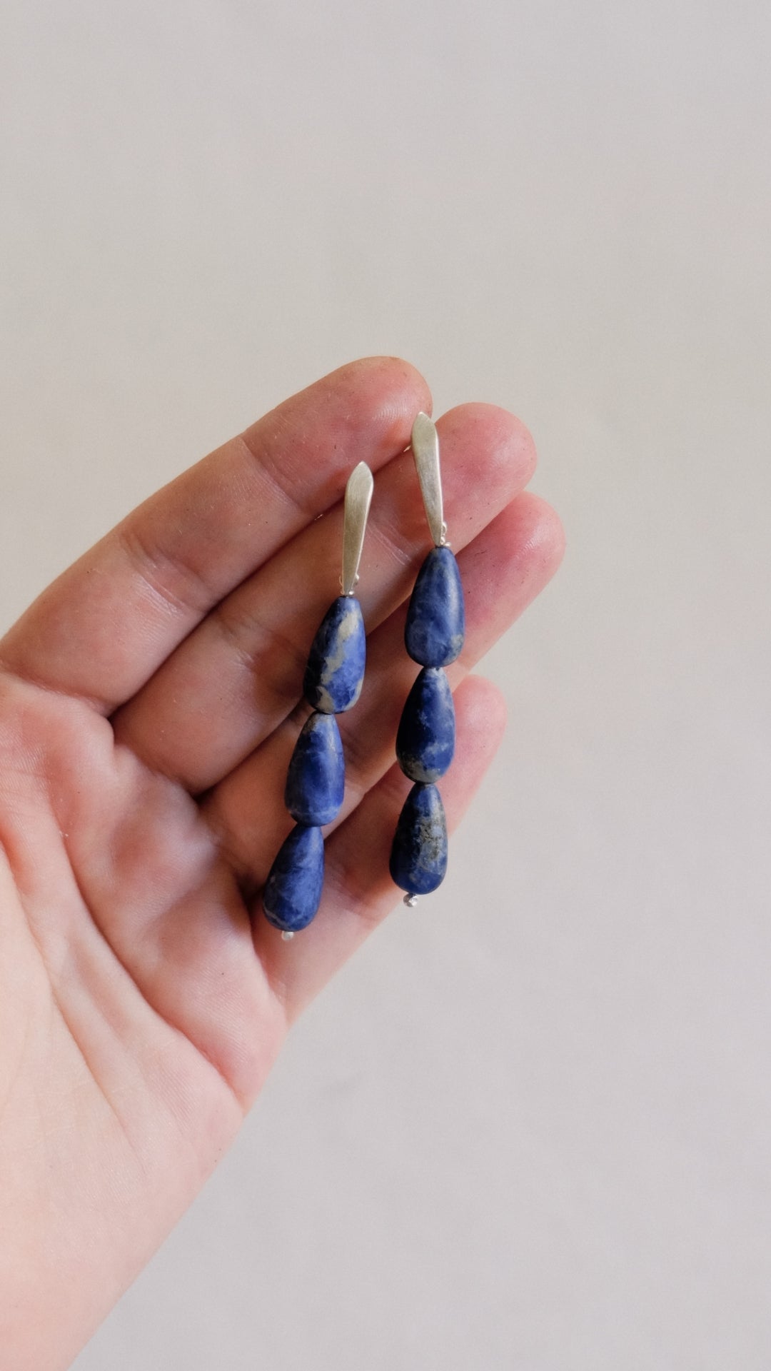 Tres gotas earrings
