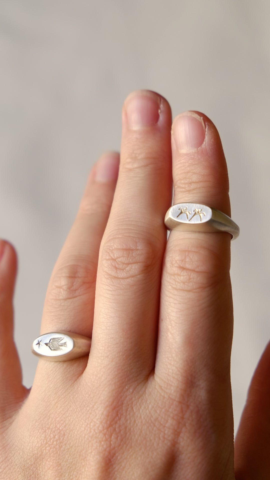 Deux amis ring